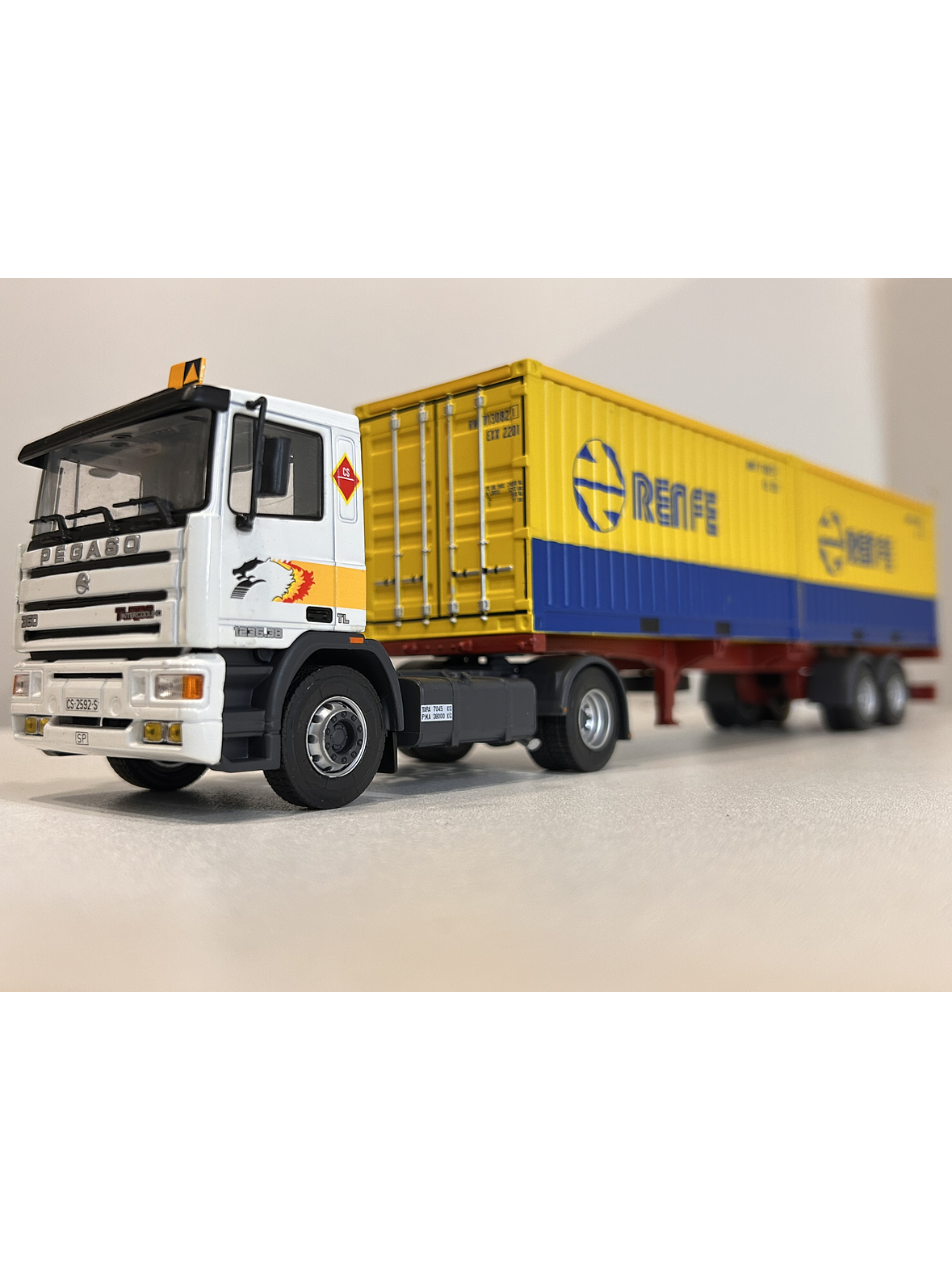 Pegaso Troner 1236 RENFE 1:43 – Salvat Camiones Españoles – Diecast Coleccionismo 1