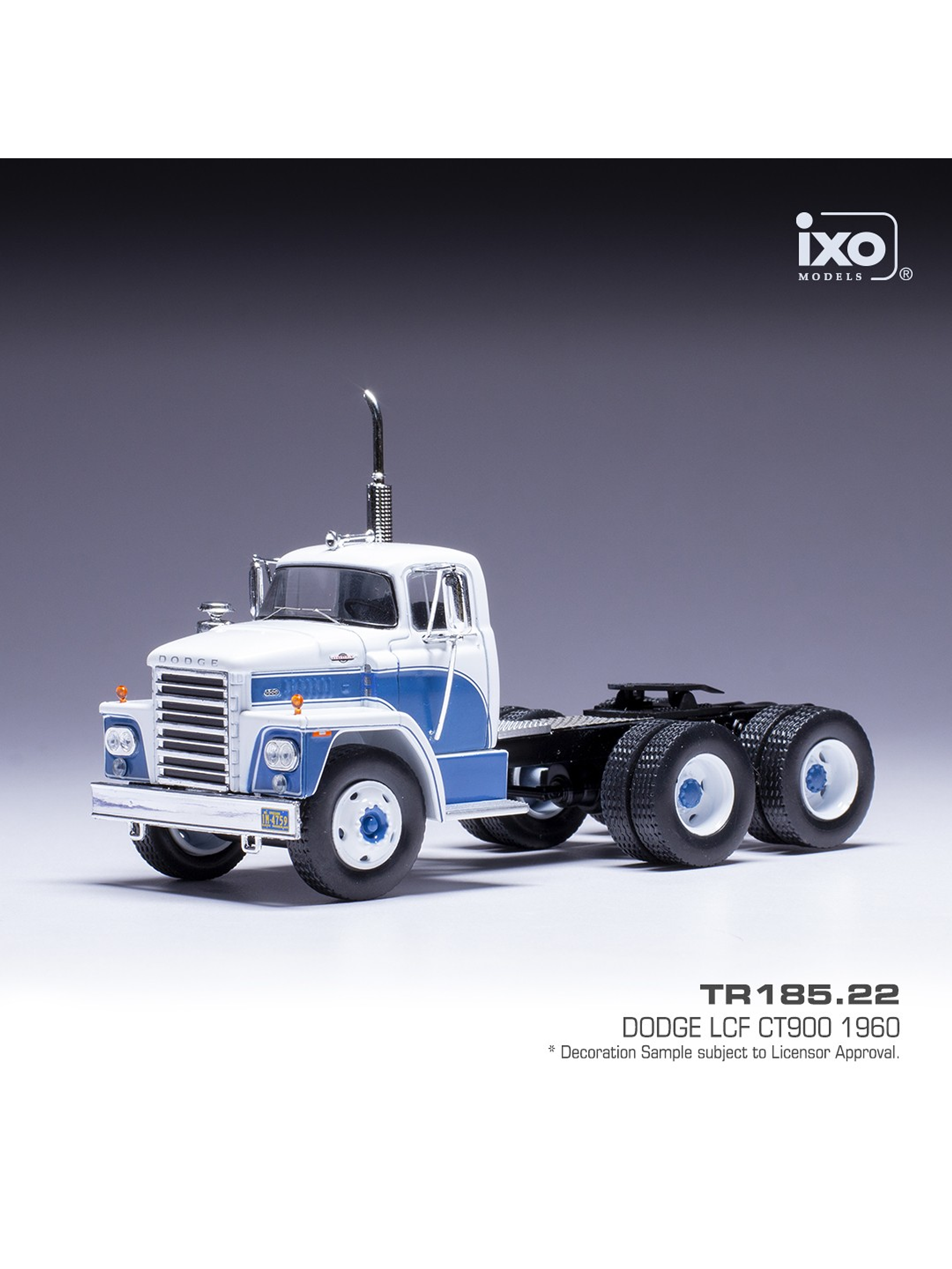 Dodge LCF CT900 1960 – IXO Models 1:43 – Clásico Americano Cabover 9