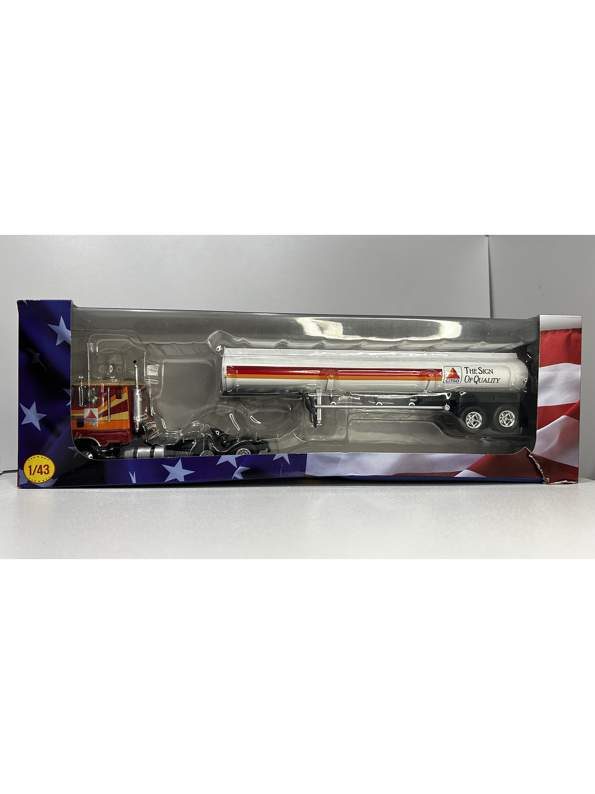 Camión Ford CL-9000 1976 Cisterna CITGO 1:43 – Nostalgia del Transporte Americano 13