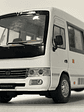 Toyota Coaster – Minibús Clásico Escala 1:24 – OEM Diecast - thumbnail 1