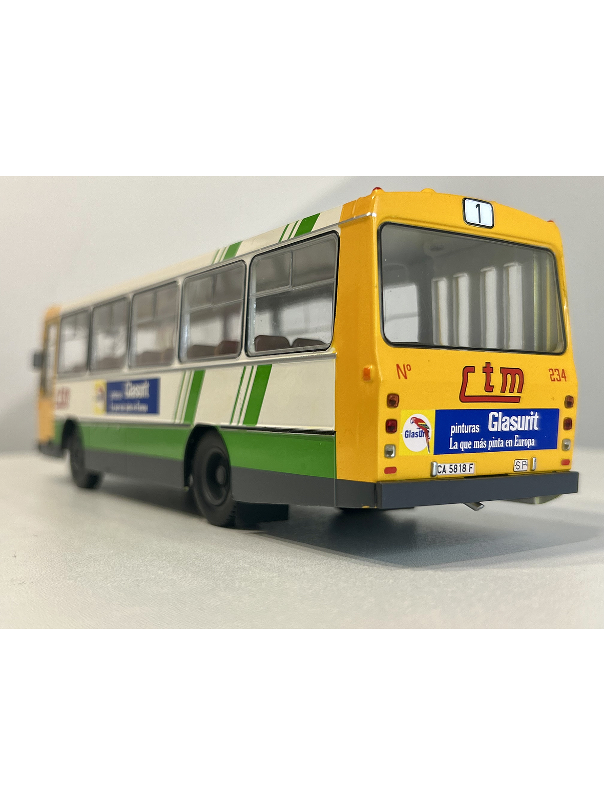 Pegaso 5062A – Autobús Urbano 1976 (1:43) – Colección Pegaso España 7