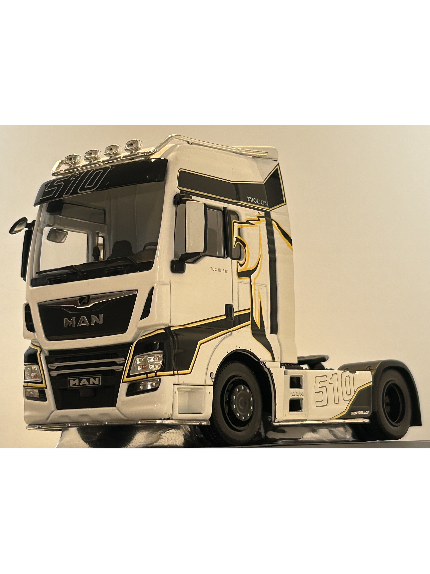 MAN TGX XXL EvoLion 2020 (1:43) – Camión Europeo Premium Ixo Models 13