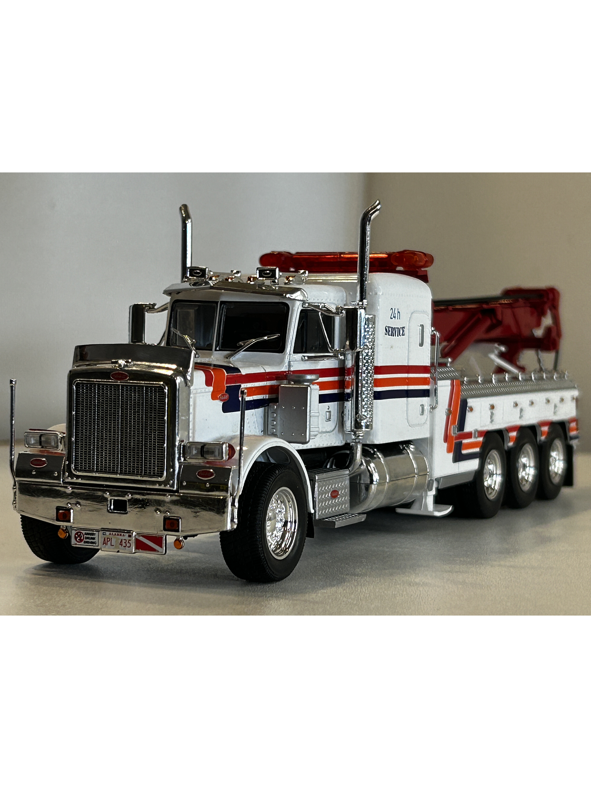 Peterbilt 359 Wrecker 1976 – IXO Models 1:43 – Clásico Americano de Rescate Pesado 1