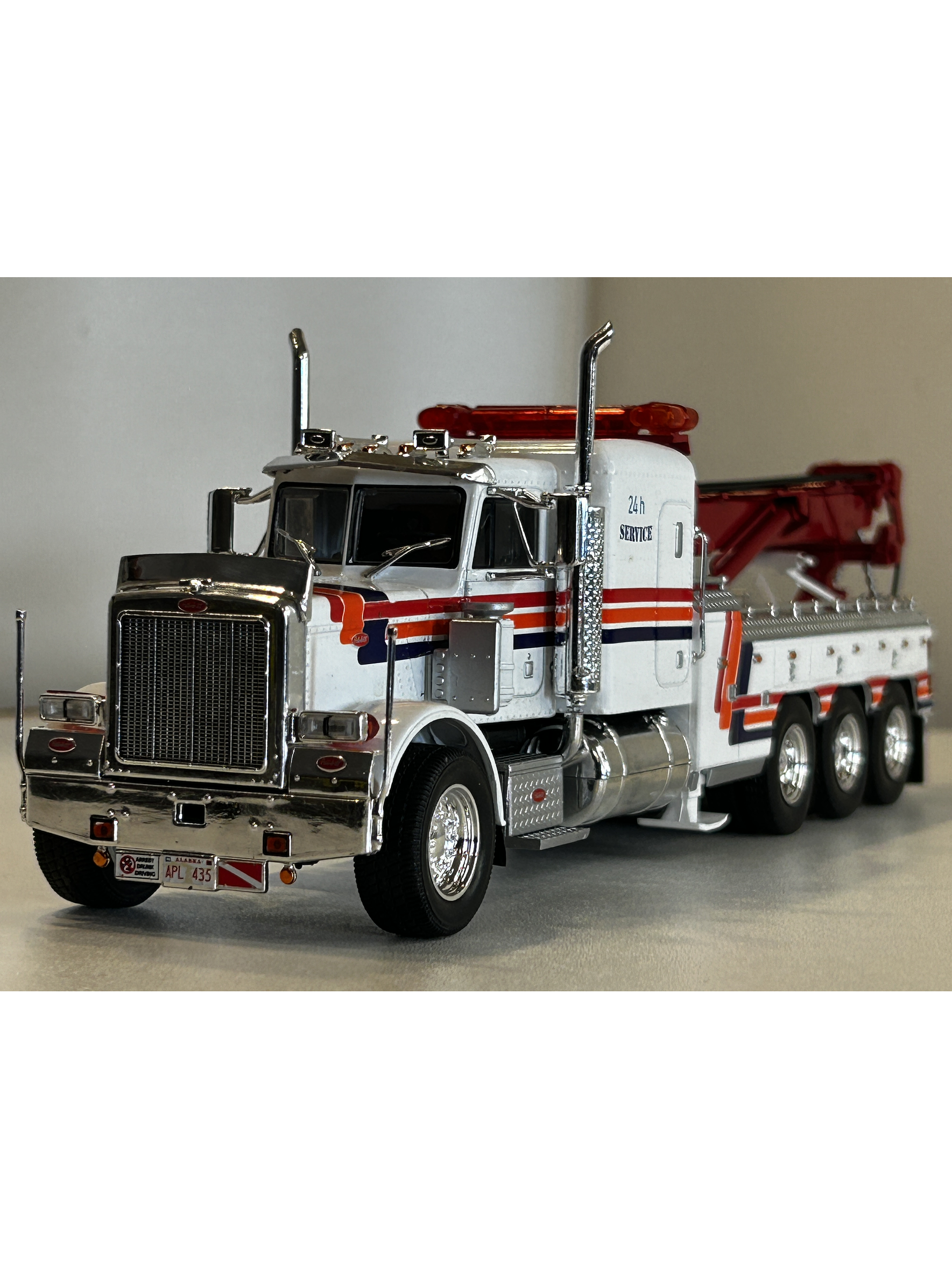 Peterbilt 359 Wrecker 1976 – IXO Models 1:43 – Clásico Americano de Rescate Pesado 1