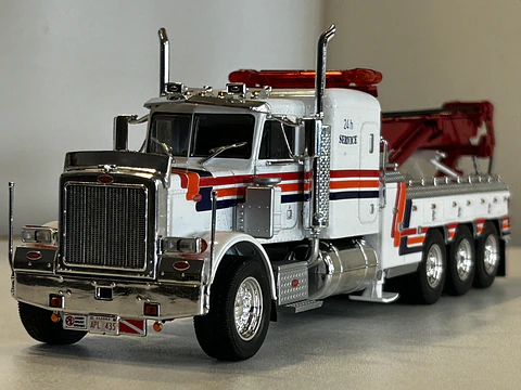 Peterbilt 359 Wrecker 1976 – IXO Models 1:43 – Clásico Americano de Rescate Pesado