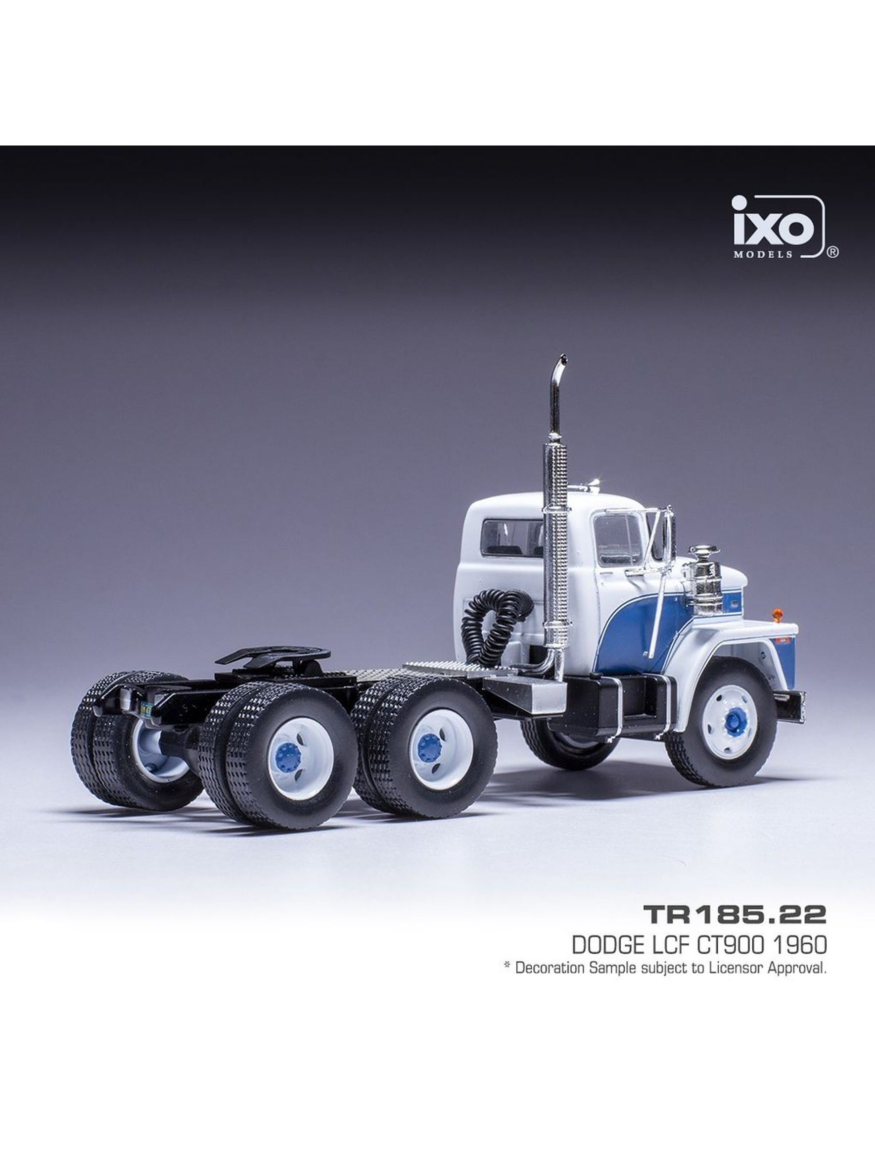 Dodge LCF CT900 1960 – IXO Models 1:43 – Clásico Americano Cabover 10