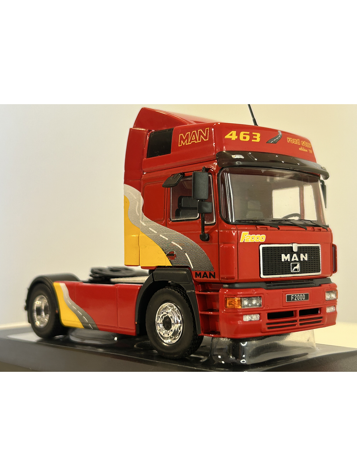 Camión a Escala MAN F2000 19.463 (1994) – IXO Models 1:43 | Historia y Nostalgia del Transporte 12