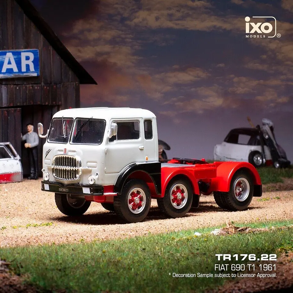 Camión Fiat 690 T1 1961 | IXO 1:43 Coleccionable 9