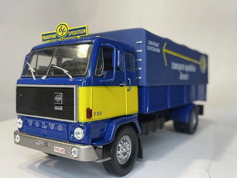 Volvo F89 ASG – Camión clásico escandinavo de transporte pesado | ALTAYA IXO 1:43