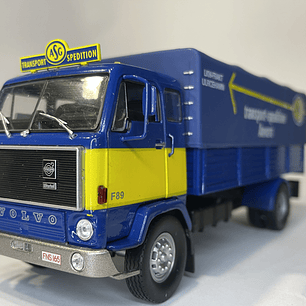 Volvo F89 ASG – Camión clásico escandinavo de transporte pesado | ALTAYA IXO 1:43