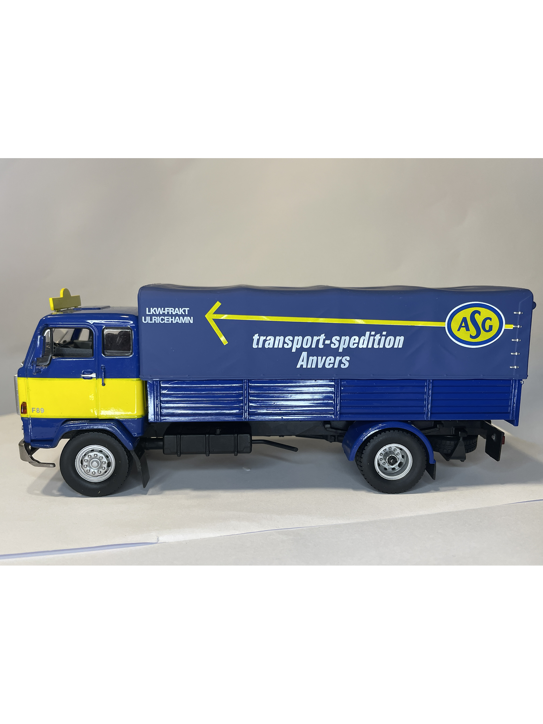 Volvo F89 ASG – Camión clásico escandinavo de transporte pesado | ALTAYA IXO 1:43 5