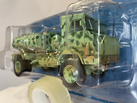 Pegaso 3045 Cisterna Ejército 1:43 Salvat | Camión militar español a escala - DETALLE -