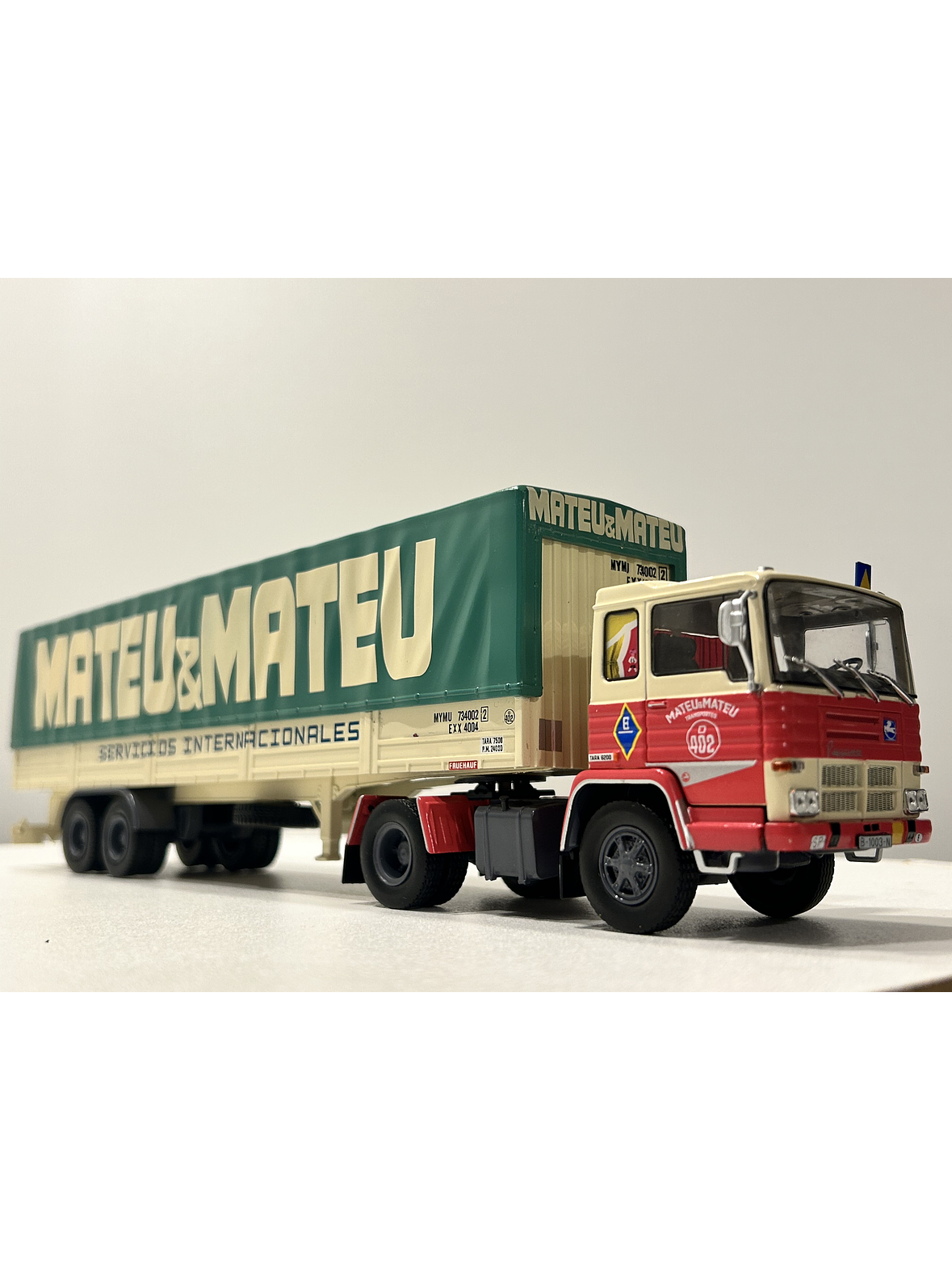 Pegaso 2080/50 Mateu & Mateu 1972 – Salvat 1:43 | Ruta Nostalgia 3