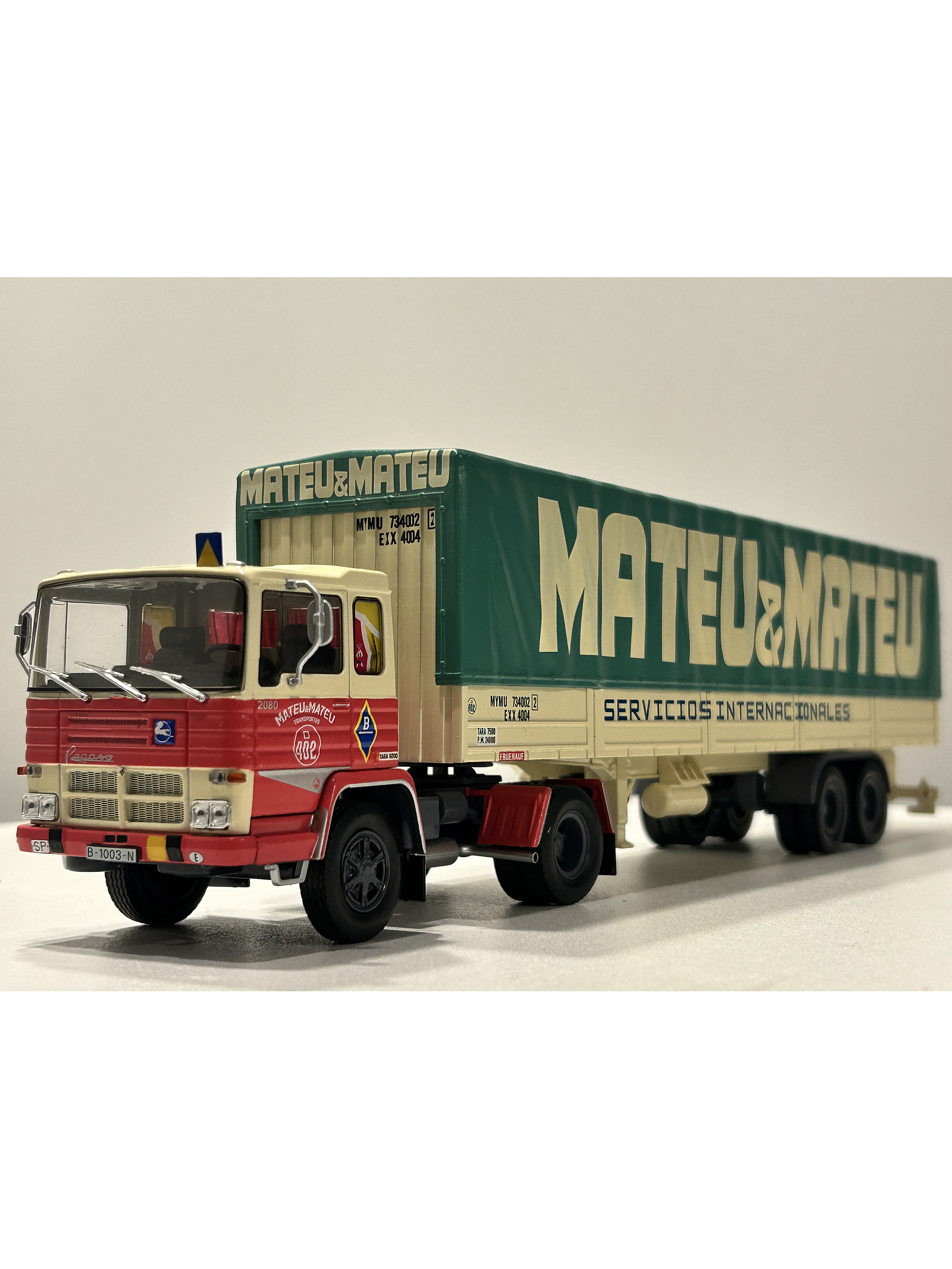 Pegaso 2080/50 Mateu & Mateu 1972 – Salvat 1:43 | Ruta Nostalgia 1