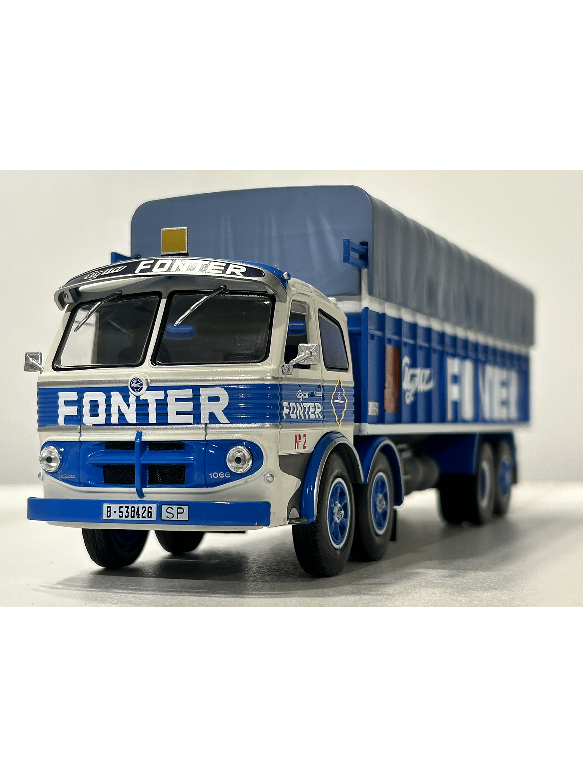 Pegaso 1066/52 Fonter 1972 – Salvat 1:43 | Colección Camiones Españoles.  Ruta Nostalgia 1