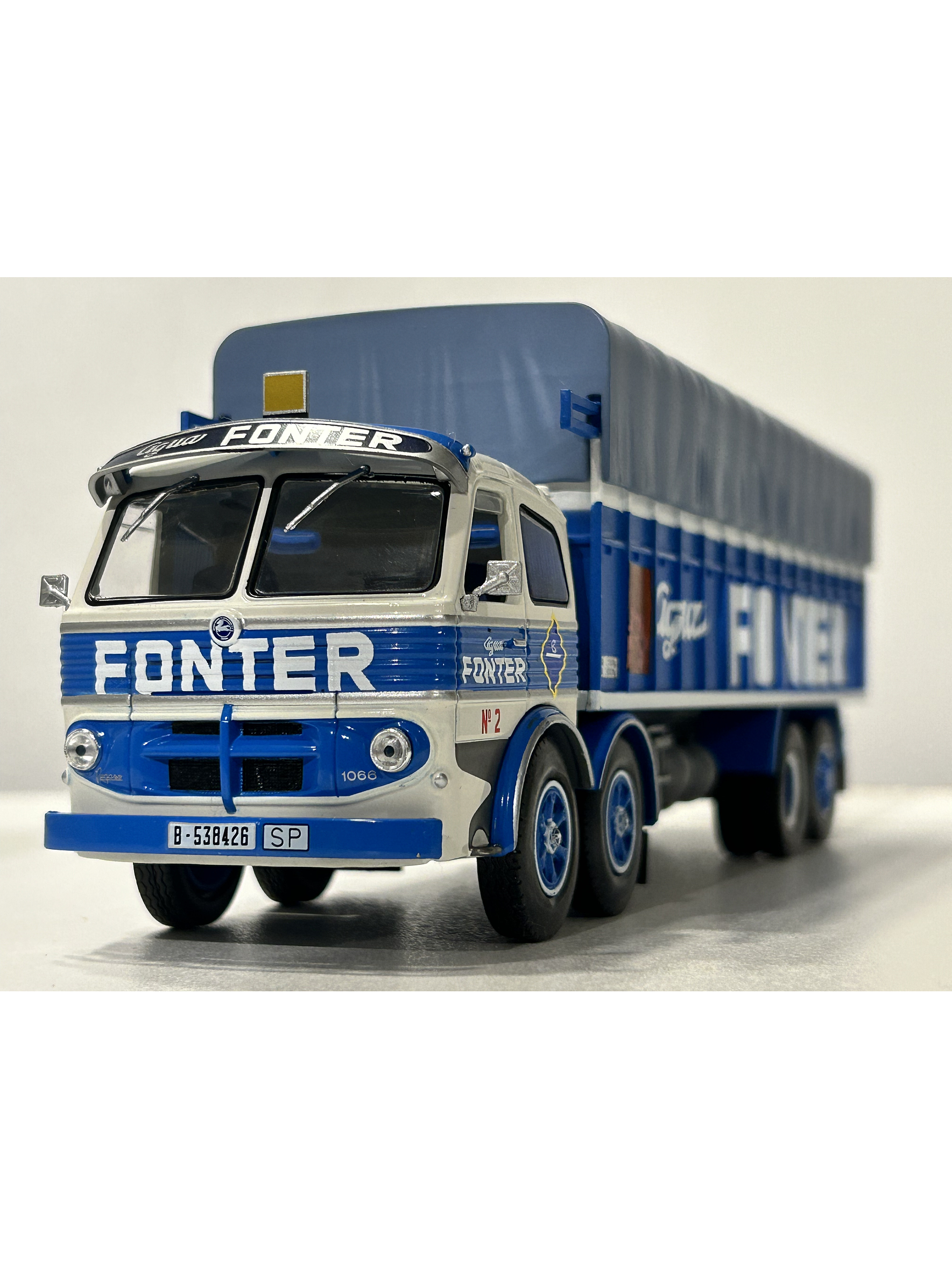 Pegaso 1066/52 Fonter 1972 – Salvat 1:43 | Colección Camiones Españoles.  Ruta Nostalgia 1