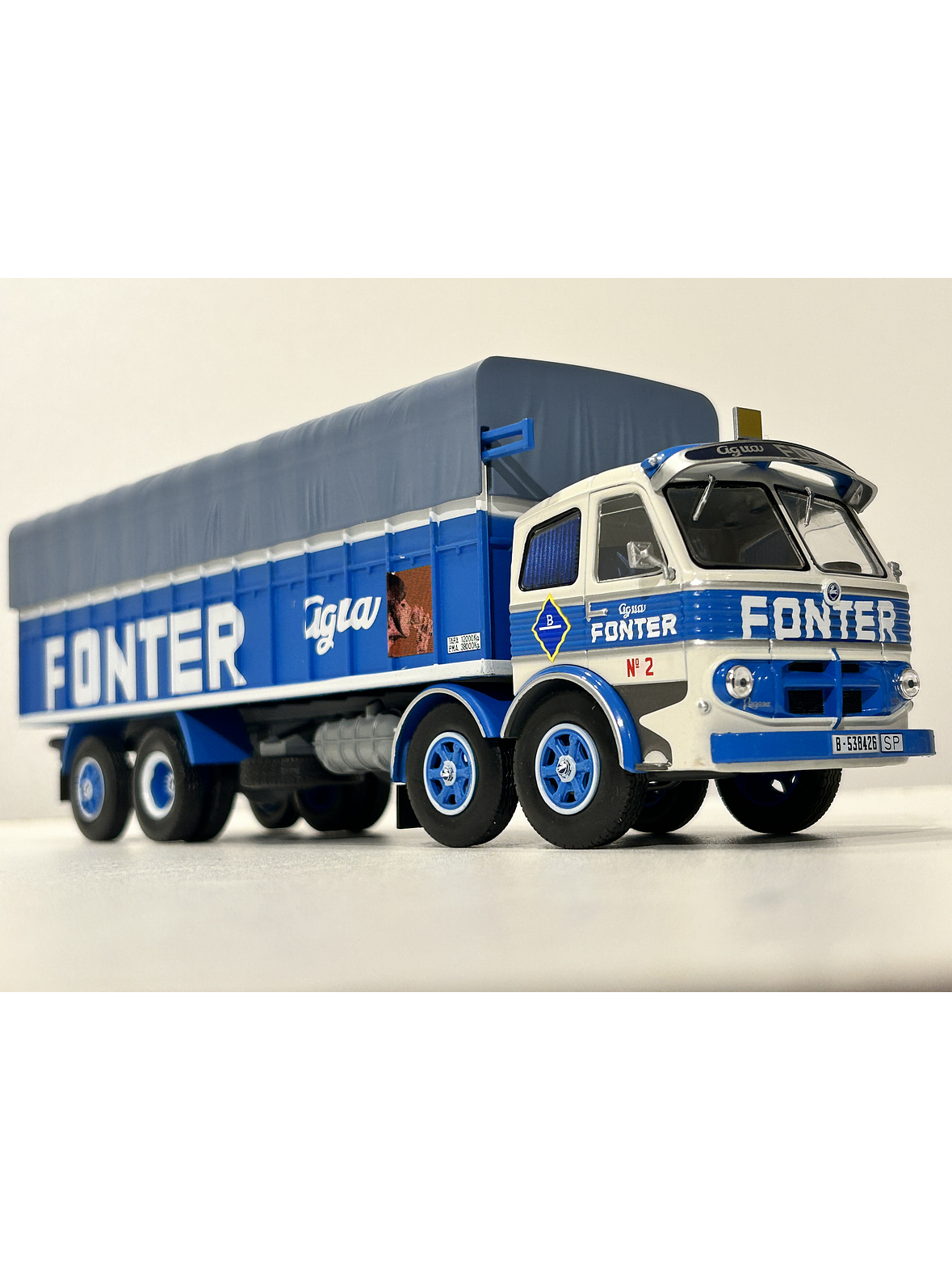 Pegaso 1066/52 Fonter 1972 – Salvat 1:43 | Colección Camiones Españoles.  Ruta Nostalgia 3