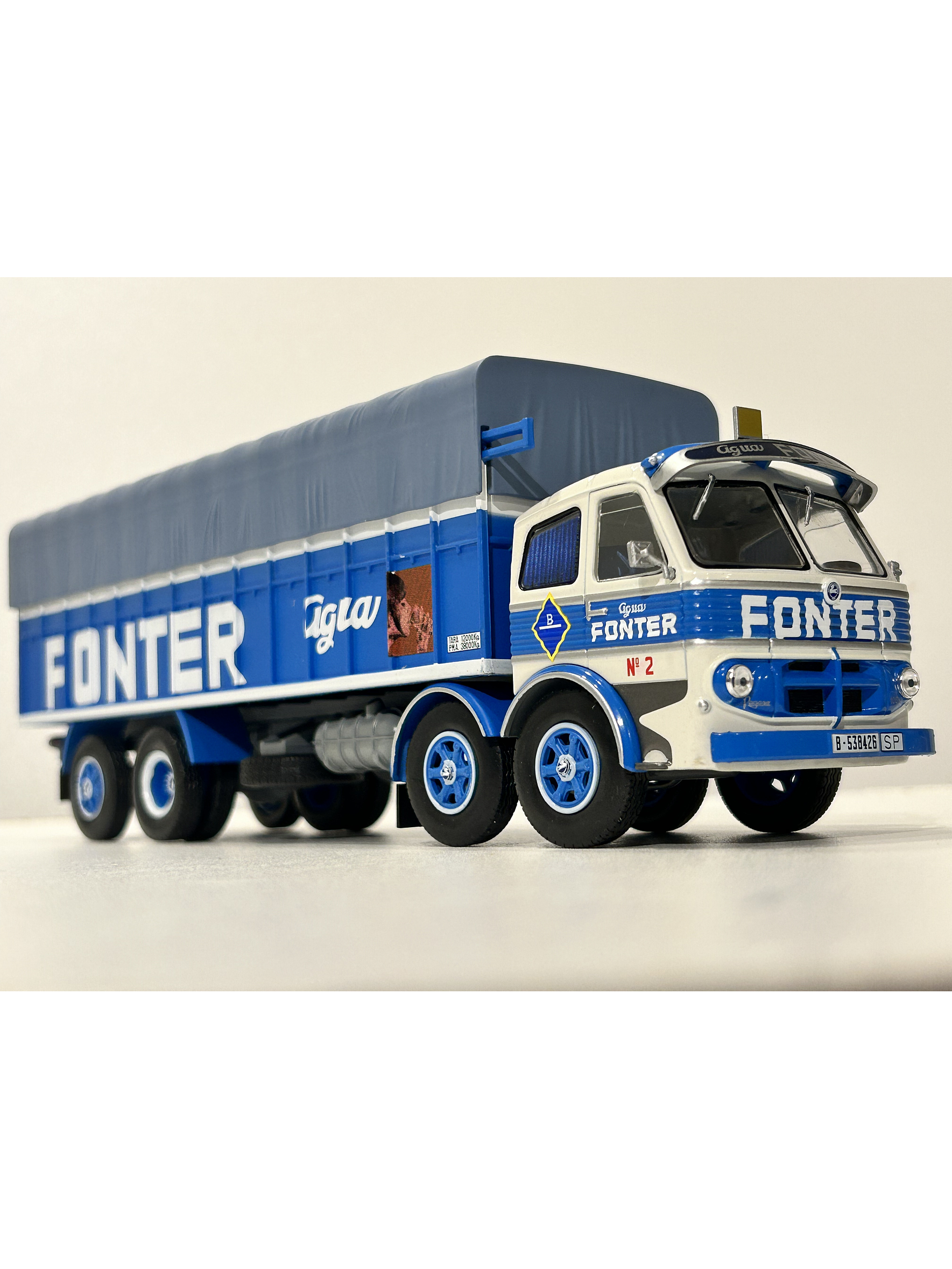 Pegaso 1066/52 Fonter 1972 – Salvat 1:43 | Colección Camiones Españoles.  Ruta Nostalgia 3