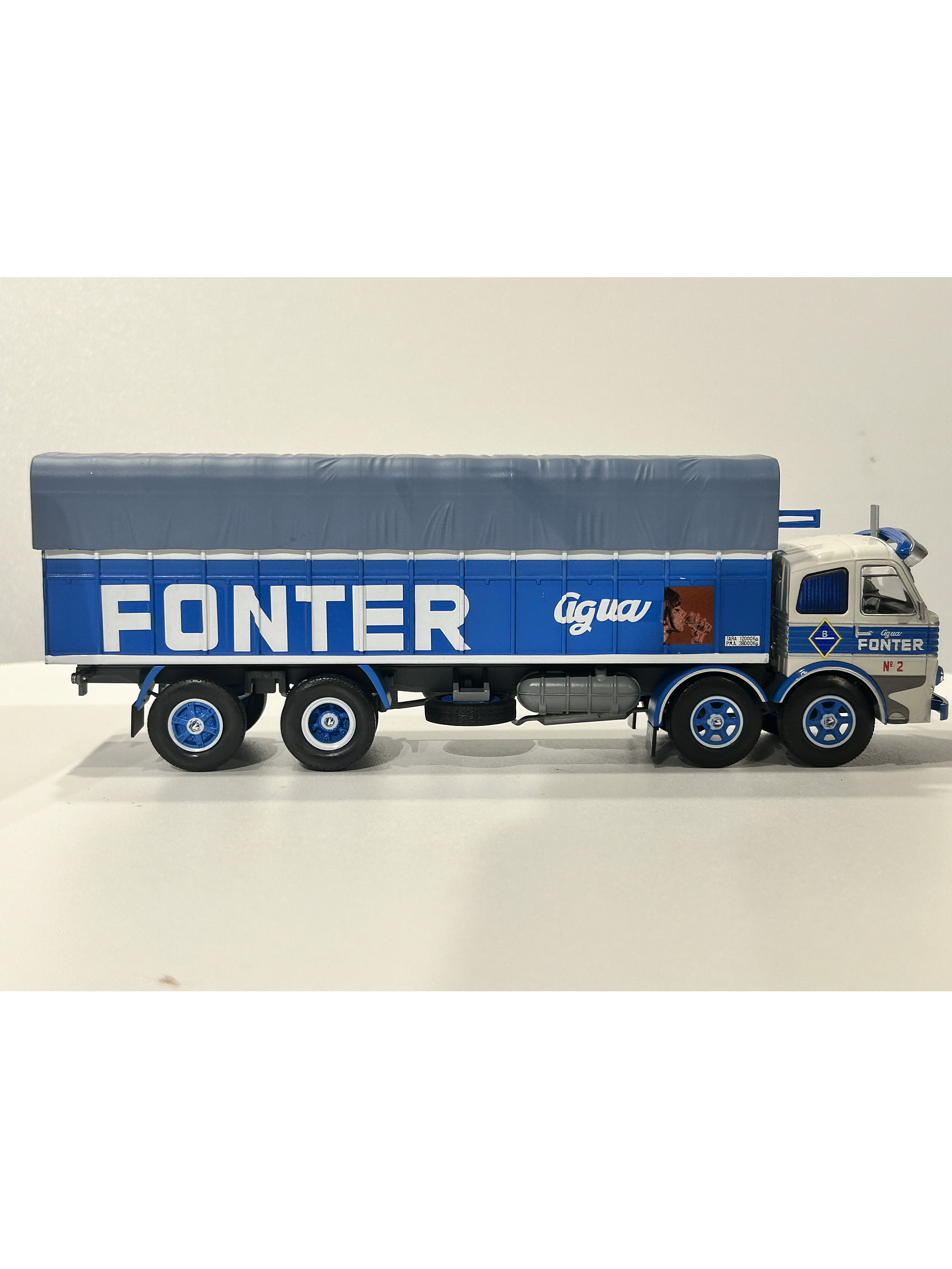 Pegaso 1066/52 Fonter 1972 – Salvat 1:43 | Colección Camiones Españoles.  Ruta Nostalgia 4