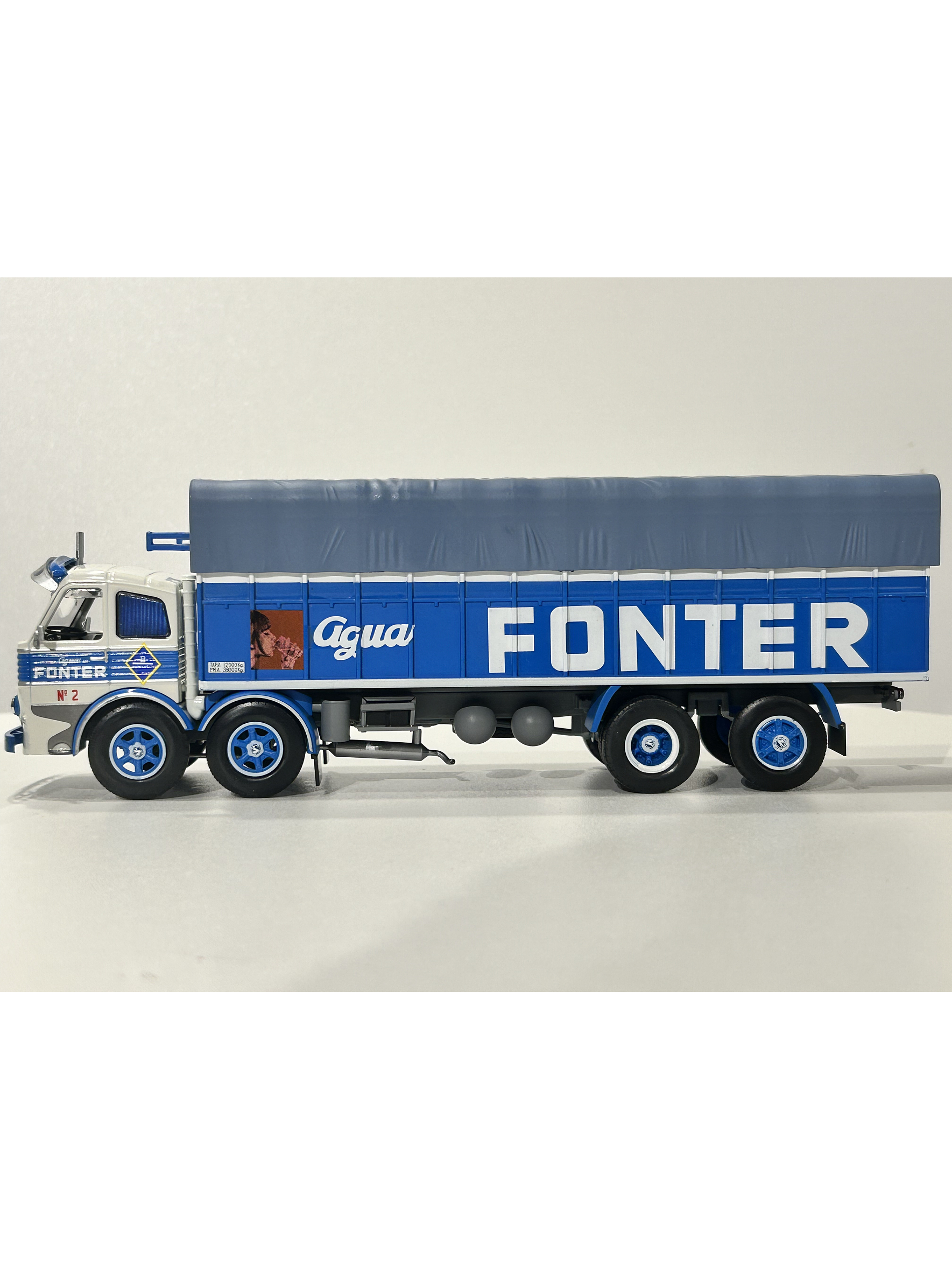 Pegaso 1066/52 Fonter 1972 – Salvat 1:43 | Colección Camiones Españoles.  Ruta Nostalgia 7