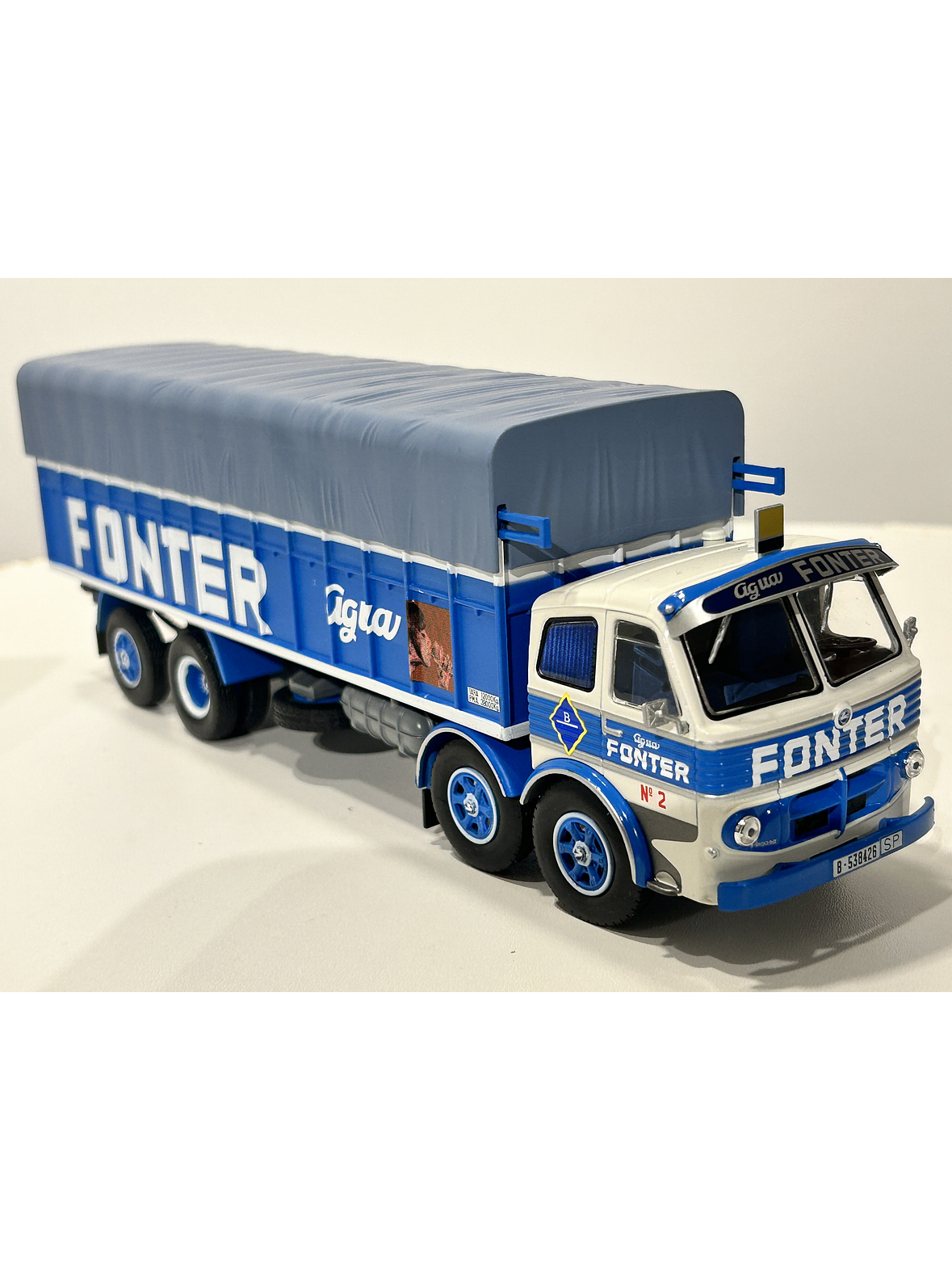 Pegaso 1066/52 Fonter 1972 – Salvat 1:43 | Colección Camiones Españoles.  Ruta Nostalgia 8