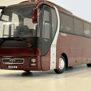 Yutong Bus MAN RheinSTAR ZK6120R41 – Tour de Lujo | Modelo a Escala 1:42 Aleación Metal