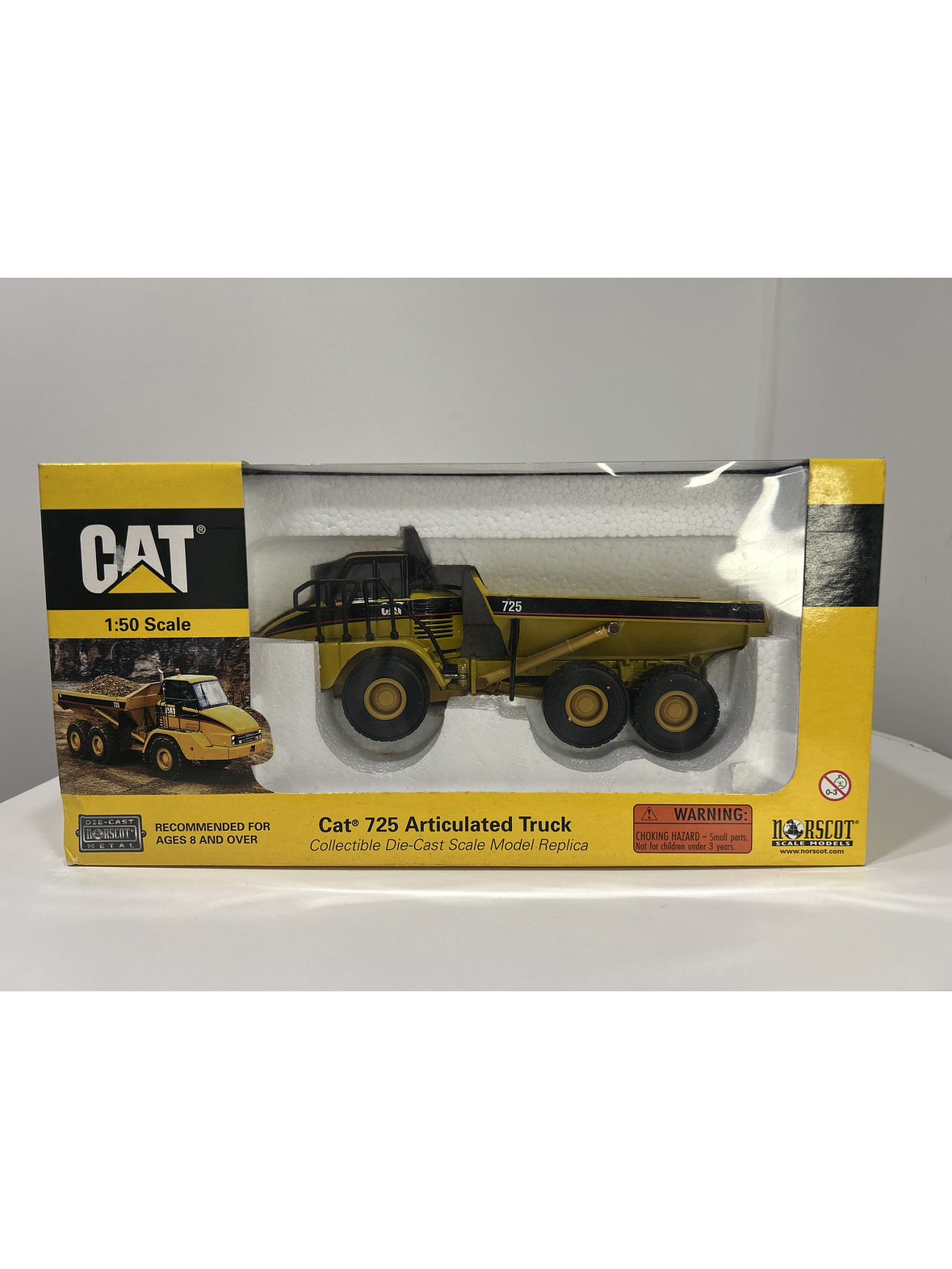 Camión articulado Catt 725 – 1:50 | Modelo a escala de maquinaria minera 13