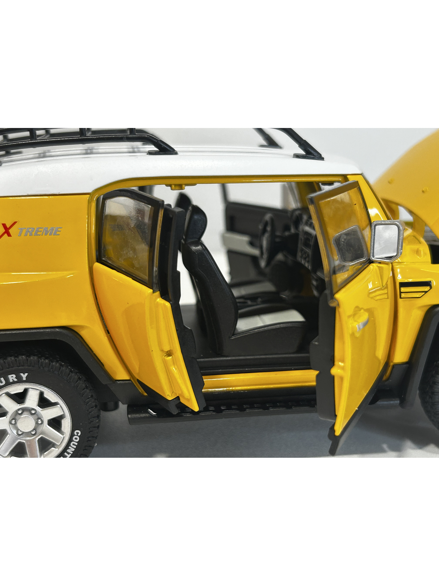 Toyota FJ Cruiser Off Road SUV 1:24 – Modelo a Escala Diecast Coleccionable 6