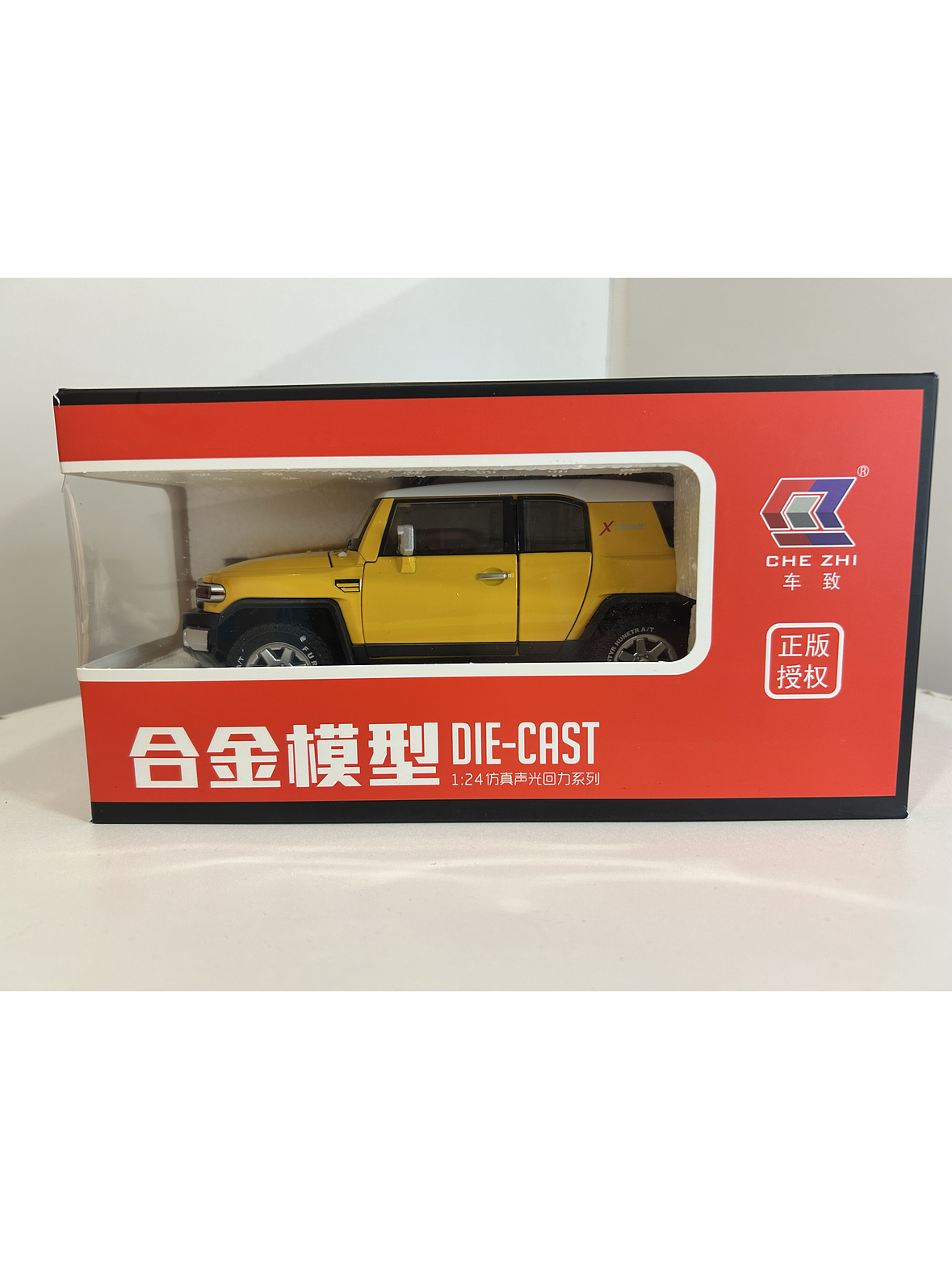 Toyota FJ Cruiser Off Road SUV 1:24 – Modelo a Escala Diecast Coleccionable 13