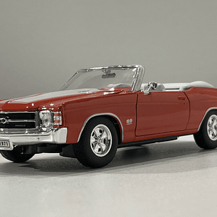 Chevrolet Chevelle SS 454 Convertible 1971 – Modelo a Escala 1:24 Welly Diecast Coleccionable