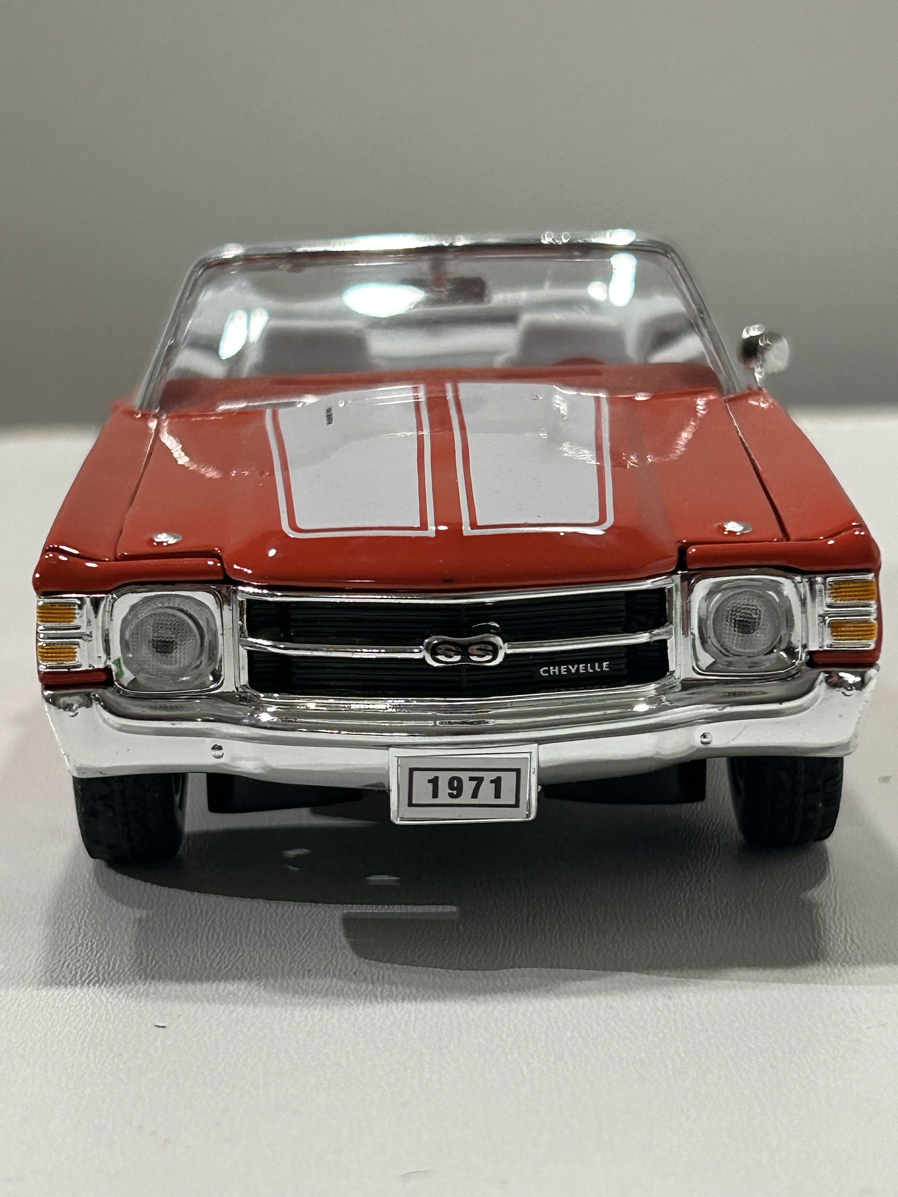 Chevrolet Chevelle SS 454 Convertible 1971 – Modelo a Escala 1:24 Welly Diecast Coleccionable 2