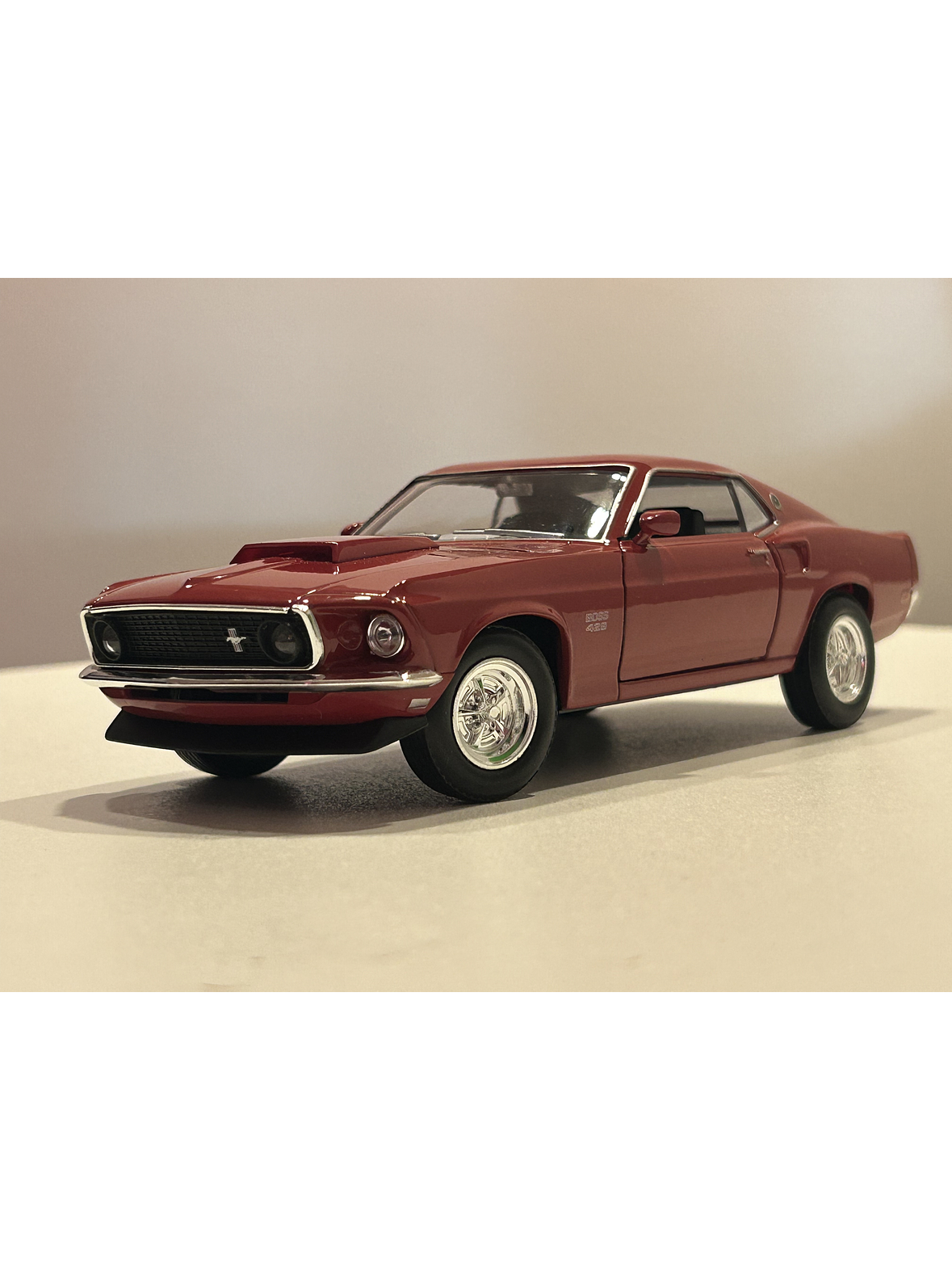 Ford Mustang Boss 429 1969 – Modelo a Escala 1:24 Welly Diecast Coleccionable 1