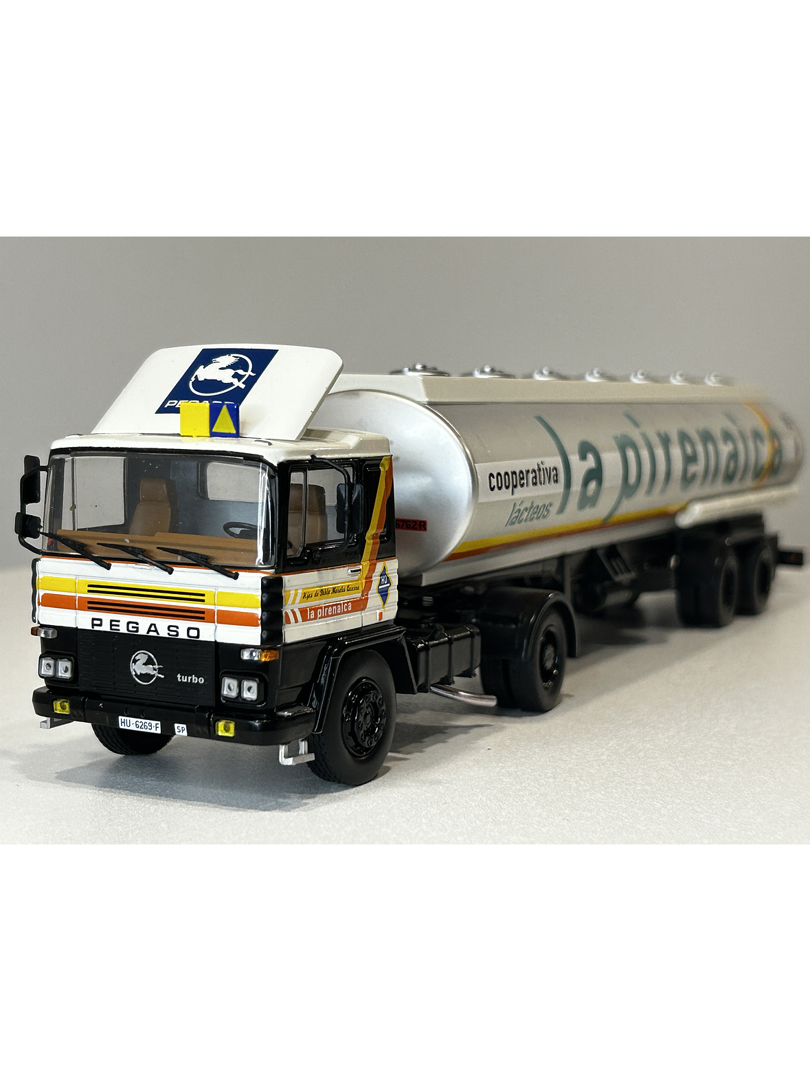 Pegaso 1231 T Cabeza Cuadrada (1983–1989) – Salvat Semi Remorque d’Exception 1:43 1