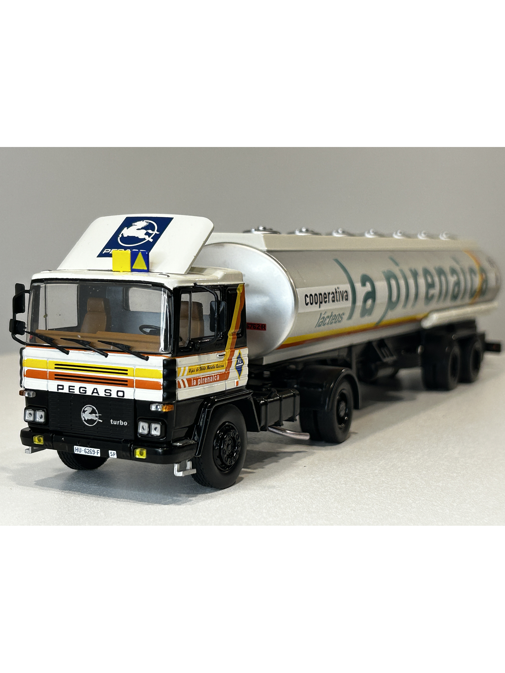 Pegaso 1231 T Cabeza Cuadrada (1983–1989) – Salvat Semi Remorque d’Exception 1:43 1