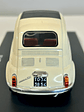 Fiat 500D 1960 beige claro 1:24 – Citycar italiano clásico con techo de lona y placas Torino - Miniatura 6