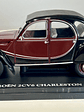 Citroën 2CV6 Charleston 1982 dark red/black – Fabbri Editori 1:24 | Clásico francés de dos tonos para coleccionistas - Miniatura 8
