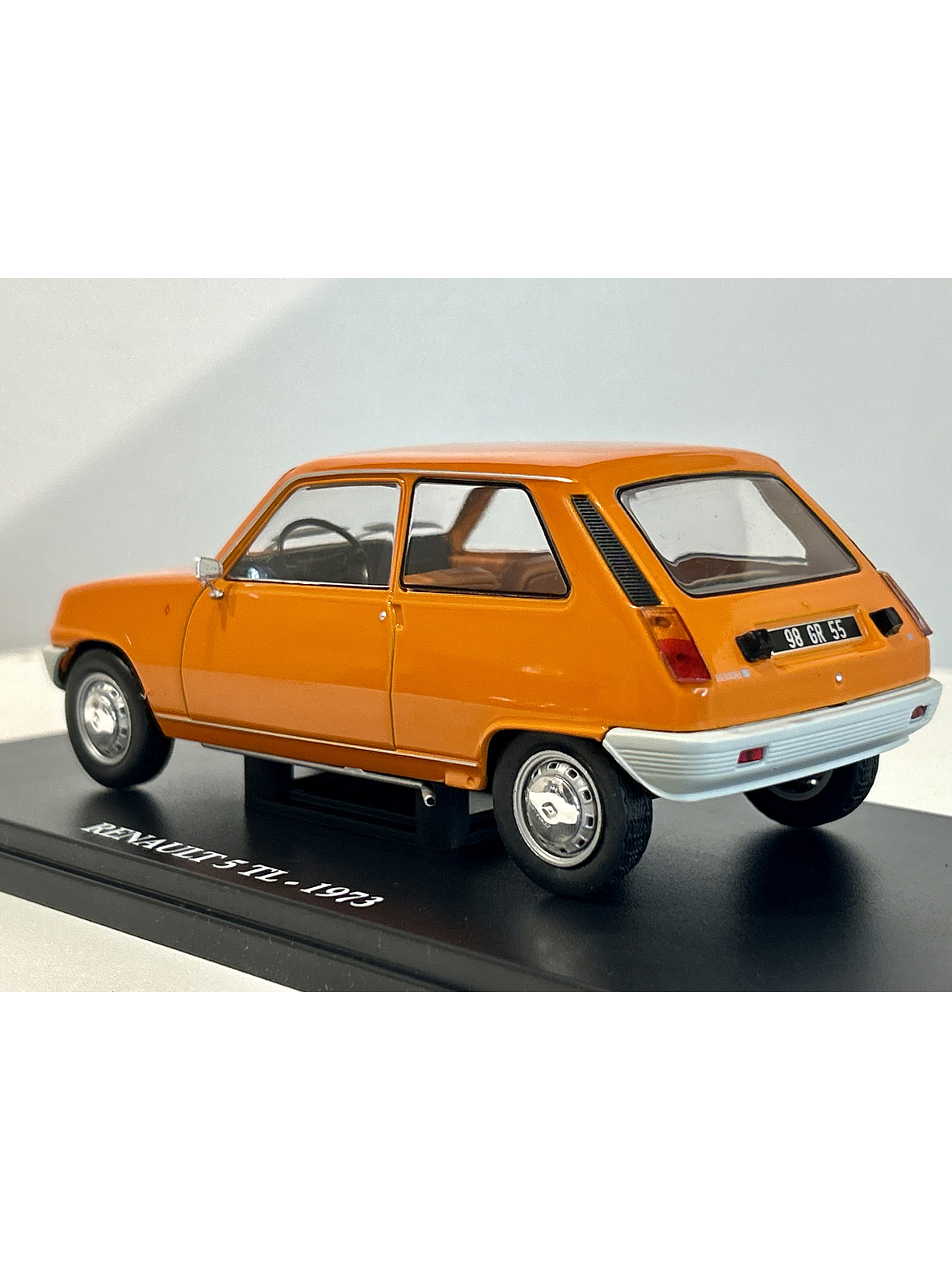 Renault 5 TL 1973 naranja 1:24 Fabbri Editori – Supermini francés icónico para coleccionistas 7