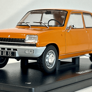 Renault 5 TL 1973 naranja 1:24 Fabbri Editori – Supermini francés icónico para coleccionistas