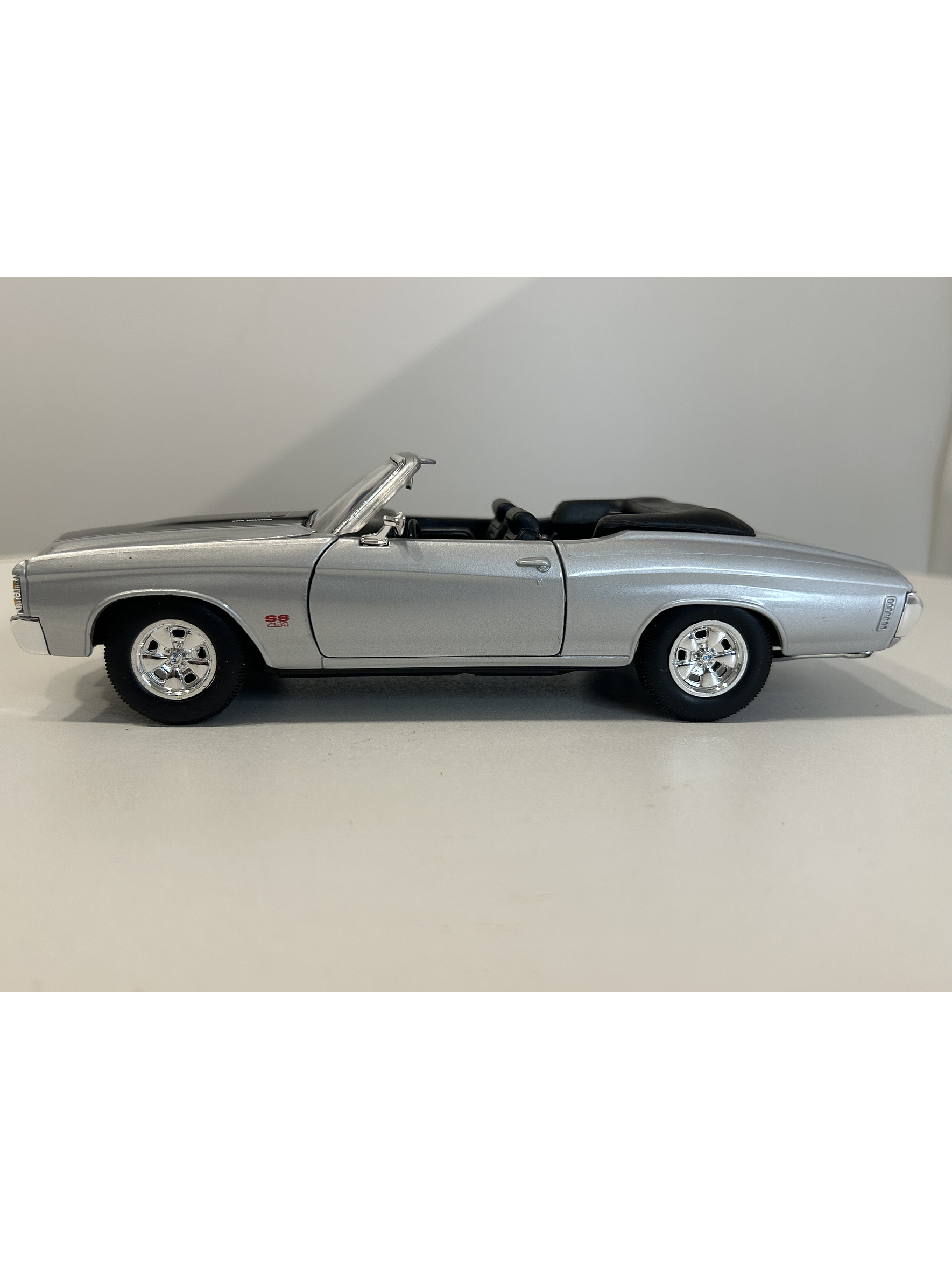 Chevrolet Chevelle SS 454 Convertible 1971 – Modelo a Escala 1:24 Welly Diecast Coleccionable 20
