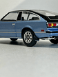 Toyota Celica XX 1978 azul metalizado/negro 1:24 WhiteBox – “pre-Supra” japonés RWD para coleccionistas - Miniatura 8