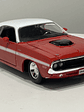 Maisto Dodge Challenger R/T 1970 1:24 rojo/techo blanco – Muscle car a escala para colección | Chile - Miniatura 4