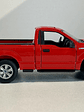 WELLY Ford F-150 Regular Cab 2015 1:24 rojo – Pick-up a escala die-cast con puertas y portalón operativos | Chile.  SIN CAJA ORIGINAL - Miniatura 5