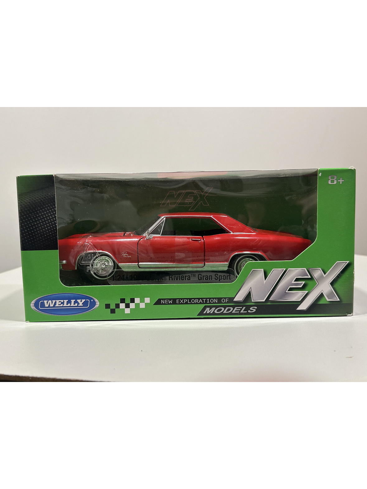 Welly Buick Riviera Gran Sport 1965 1:24 rojo – Coupé USA “personal luxury” a escala | Chile 11