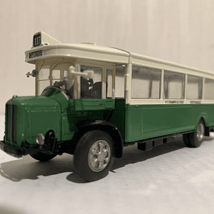 Renault TN6 París 1:72 (Buses of the World) – el autobús parisino de la “plateforme arrière”. SIN CAJA, EN BLISTER ORIGINAL
