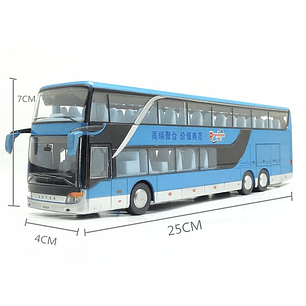 Setra Double Deck genérico 1:32 (China) – Doble piso turístico en miniatura para niños en Chile