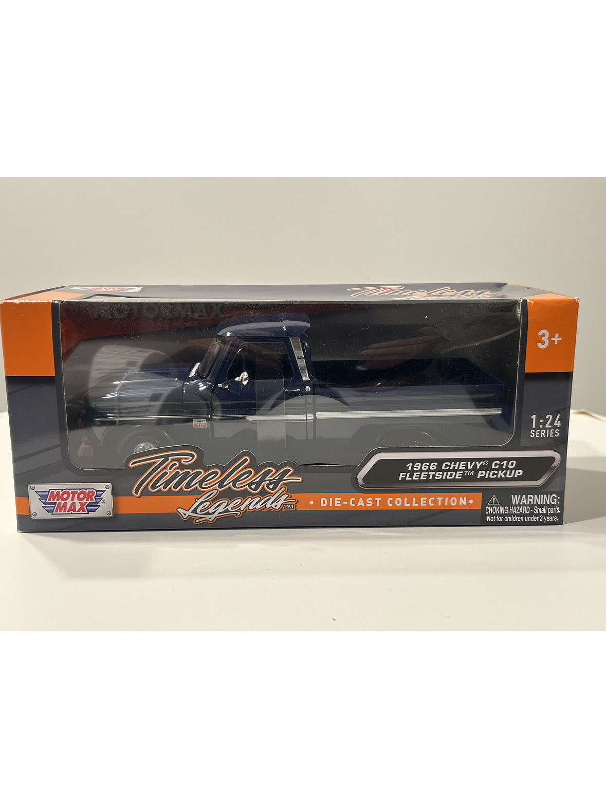 Motormax Chevrolet C10 Fleetside Pick-Up 1966, 1:24 – Clásico “C-10” primera generación | Ruta Nostalgia Chile 24