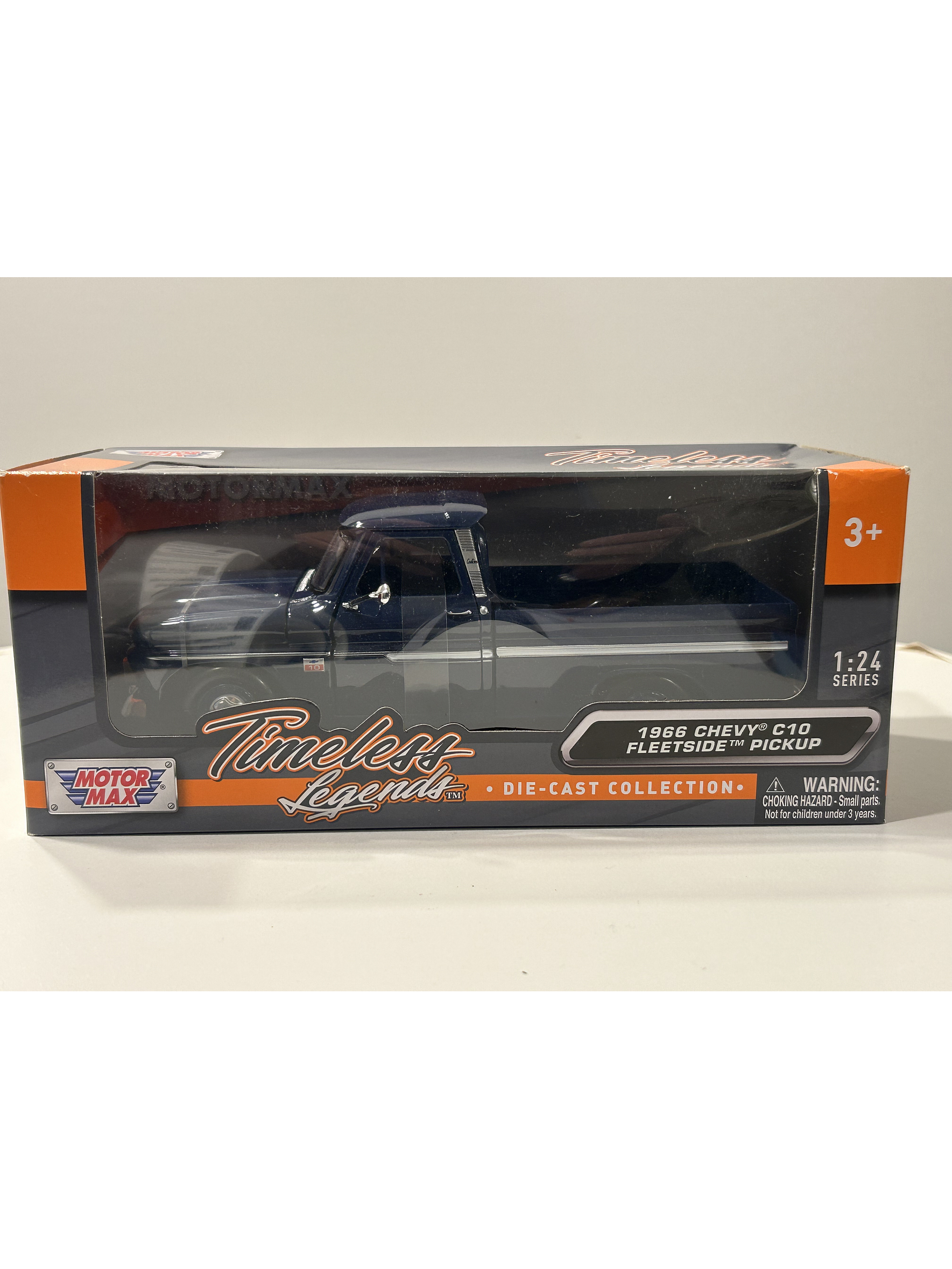 Motormax Chevrolet C10 Fleetside Pick-Up 1966, 1:24 – Clásico “C-10” primera generación | Ruta Nostalgia Chile 24