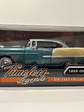 Motormax Chevrolet Bel Air Hardtop 1955 1:24 (verde metálico/beige) – Edición “Timeless Legends” - Miniatura 12