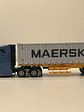 Freightliner Cascadia con tráiler esqueletal y contenedor 40’ MAERSK – Diecast Masters 1:50 - Miniatura 10
