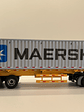Freightliner Cascadia con tráiler esqueletal y contenedor 40’ MAERSK – Diecast Masters 1:50 - Miniatura 6